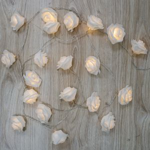 3046119 guirnalda 20 leds flores blancas