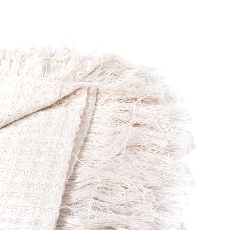 Manta gofrada crudo Manta gofrada crudo